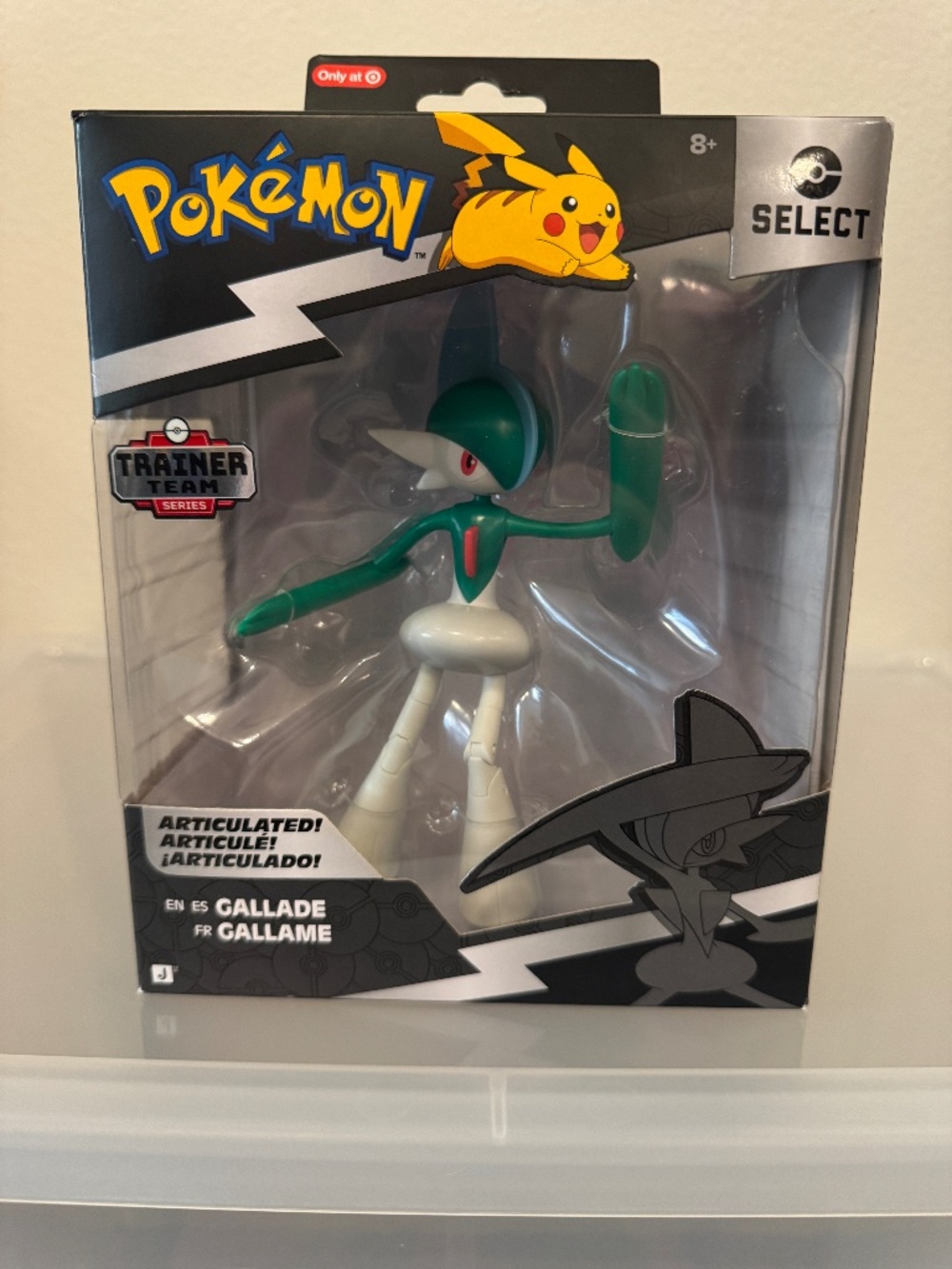 Pokemon Select Gallade 6in Articulated Figure Target Exclusive with Stand